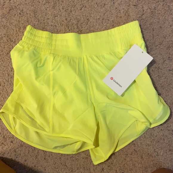 lululemon athletica Pants - Lululemon Hotty Hot High Rise Short! 4” HIYE